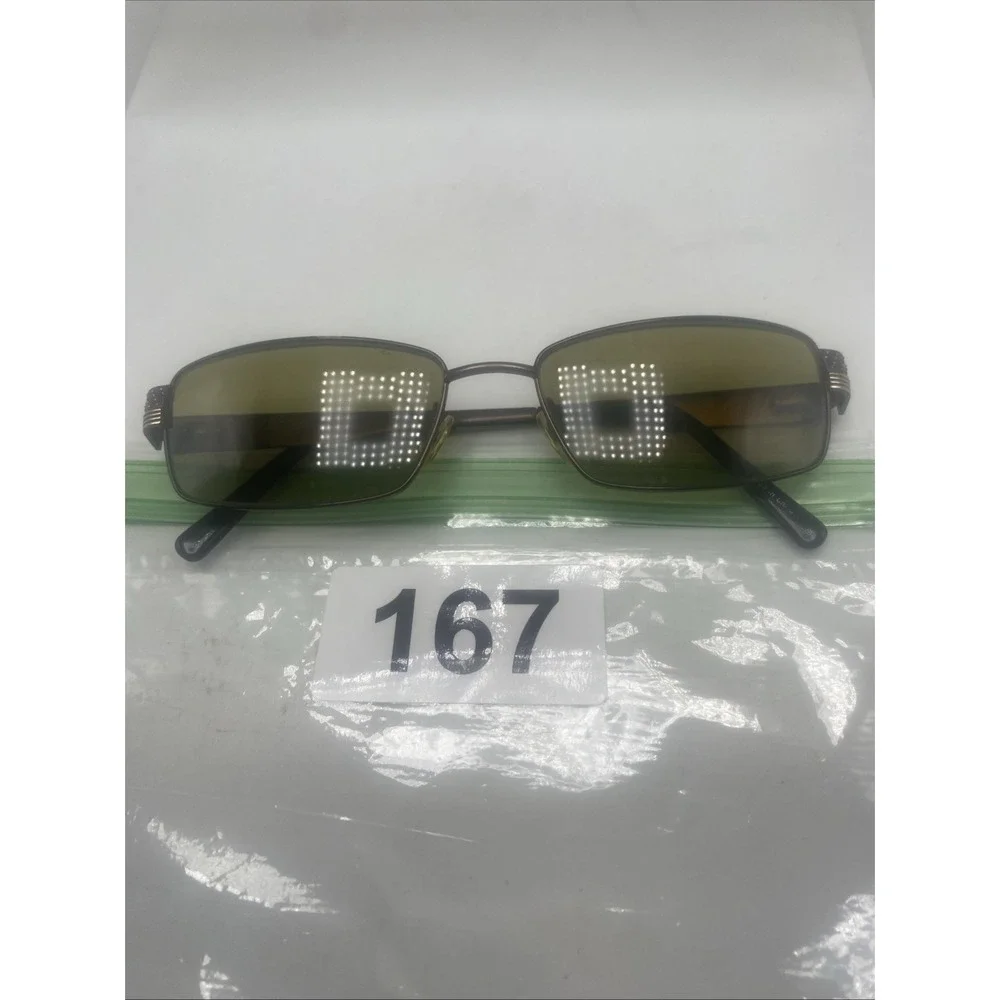 Alexander Julian Eyeglasses Sunglasses FRAMES ONLY Full Rim 54-17-140 Mocha 167